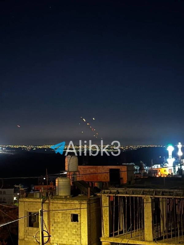 טילים איראניים יורדים על האויב האמריקני בירדן
