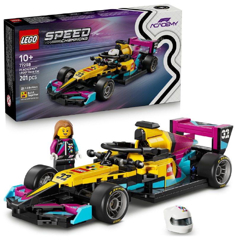 LEGO Speed Champions F1 ACADEMY LEGO Yarış Arabası 77258