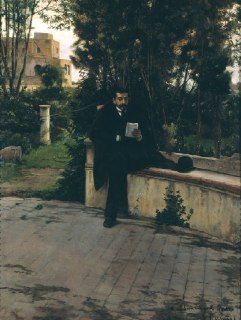 Santiago Rusiñol"Senyor Quer"1889 #Rusiñol
