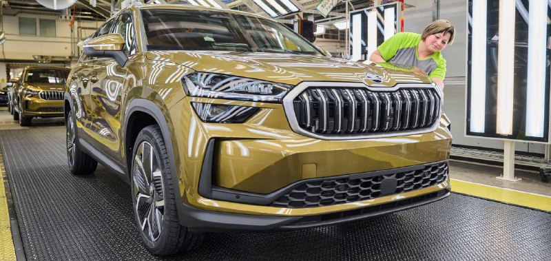 Skoda запустила серийное производство нового KodiaqКомпания Skoda начала серийно