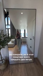 Видео-обзор двухуровневой квартиры 32м Дизайн - изображение 1 - видео, обзор, двухуровневой