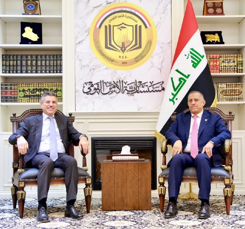 🔴 العبودي يؤكد للقائم بأعمال السفارة الأمريكية أهمية حصر السلاح وإعادة إعمار سنجار
