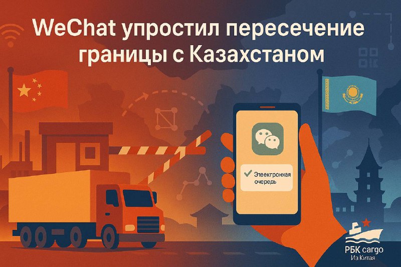 🚛 WeChat упростил пересечение границы с КазахстаномВ китайском мессенджере WeChat запущена мини-программа для бронирования очереди на таможенный досмотр при выезде в Казахстан.