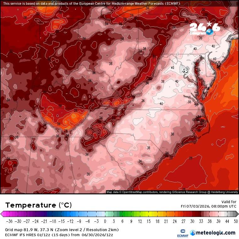 חגיגות יום העצמאות ה-250: גל חום קיצוני עם טמפרטורות מעל 40 מעלות