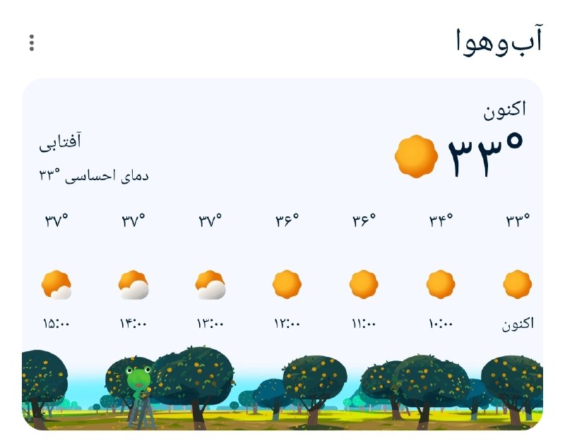 اخبار فارس: ♦️ وضعیت کنونی آب و هوای مرکز استان#هواشناسی@akhbarfars