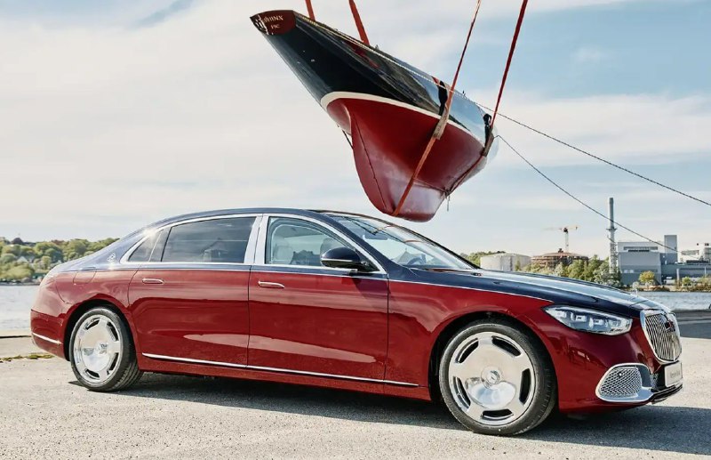 Mercedes-Maybach S 680 превратили в дорожную яхтуВ честь 150-летнего юбилея яхте