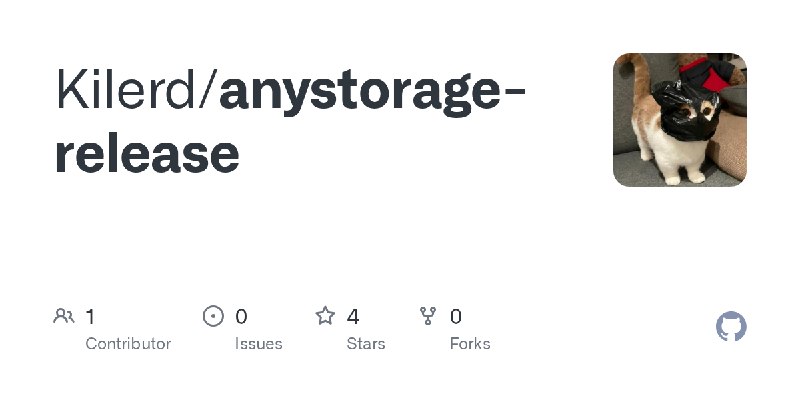 Releases · Kilerd/anystorage-release