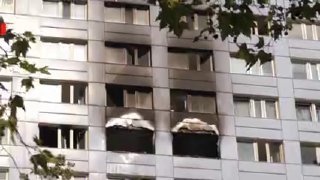 🎦 שריפה בבניין בן 21 קומות בברלין
