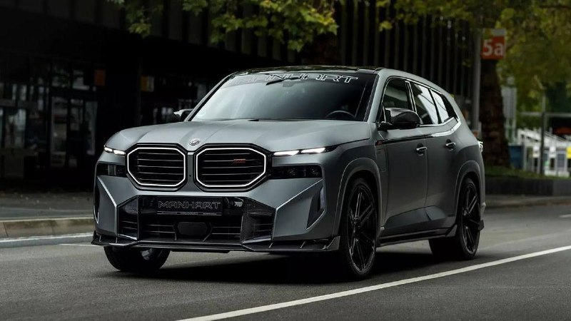 Суперкроссовер BMW XM стал ещё мощнее благодаря ManhartНемецкое ателье Manhart и