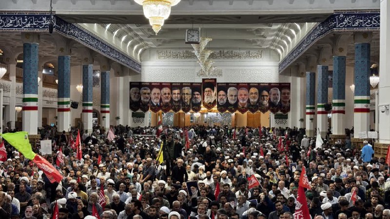 خبرگزاری بین المللی شفقنا: 🔴آیت الله اعرافی در مراسم چهلم رهبر شهید: خونخواهی رهبر شهید مسئلهای شخصی یا در قالب قصاص فردی نیست + تصاویر⬅️ مراسم چه