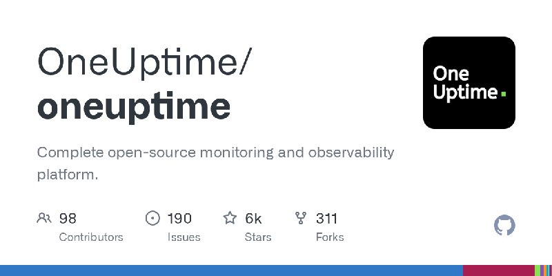 GitHub - OneUptime/oneuptime: Complete open-source monitoring and observability platform.