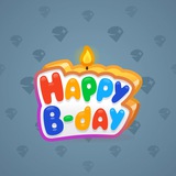 B-Day Candle #242