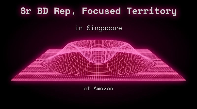 Web3 Sr BD Rep, Focused Territory in Singapore at Amazon