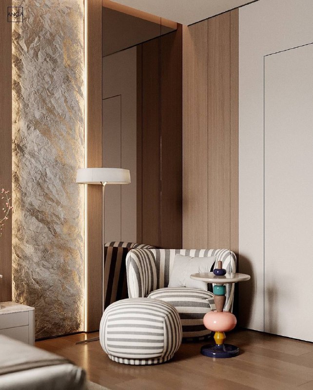 Элегантна спальня в спокойных оттенках | Дизайн | Интерьер | Ремонт - изображение 5 - элегантна, спальня, спокойных