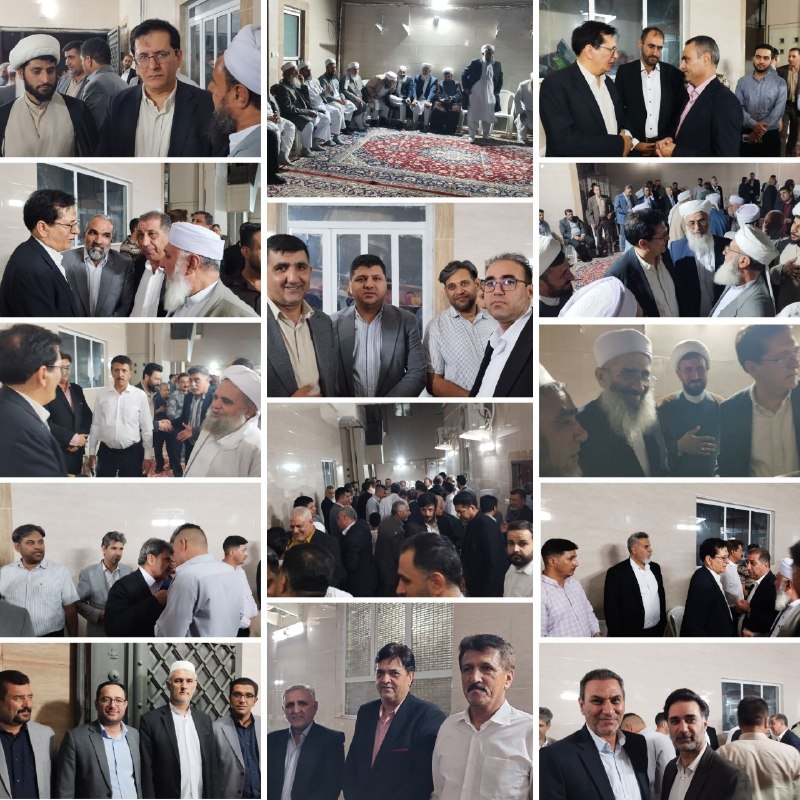 تایباد آنلاین: 🔴 محفل صمیمانه دیشب دکتر عثمان سالاری نماینده محترم در معیت فرماندار و مسئولان شهرستان و علمای معزز شیعه و اهل سنت،فرمان