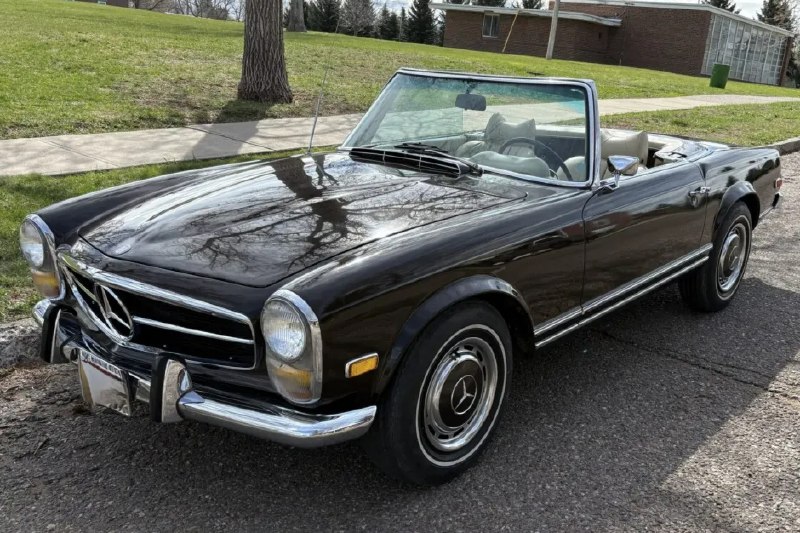 Фантастический старый 1970-й Mercedes-Benz 280SL в продаже — и правда, он не про