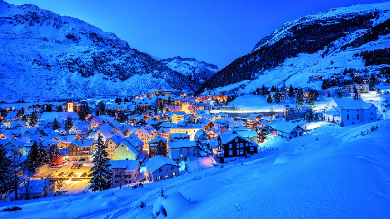 A Swiss escapeAndermatt village in the Alps, Switzerland (© Xantana/Getty Images)