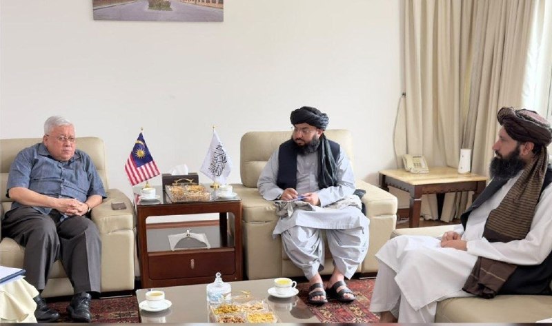 خبرگزاری صدای افغان (آوا): 🛑 افغانستان و مالیزیا بر گسترش روابط سیاسی و اقتصادی تأکید کردند🔸مقام‌های افغانستان و مالیزیا در دیداری بر تقویت روابط د
