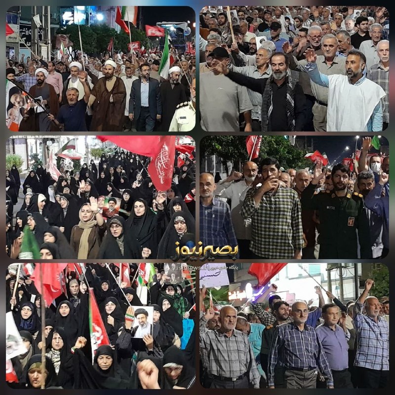 بصیرنیوز: 💢ایستادگی و حماسه مردان و زنان غیور فریدونکناری به ایستگاه ۱۹۶ رسید#بصیرنیوز 👉 @basirnewss