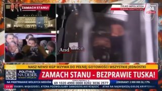 לפי כלי תקשורת מקומיים, מתכנני ההפיכה בראשות דונלד טוסק ניסו למנוע מהנשיא הפולני לנחות במדינה במהלך ההפיכה.