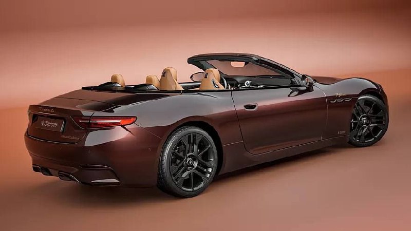Электрический кабриолет от Maserati получил версию в честь итальянского вина 2