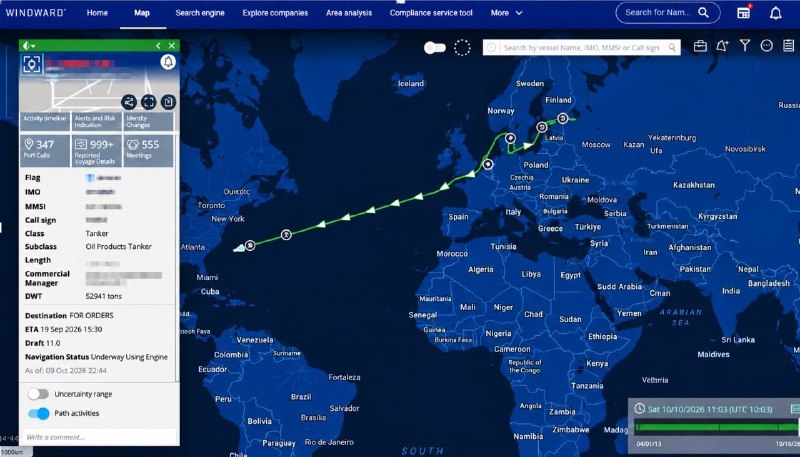 The Russian tanker believed to be carrying diesel fuel to the US was actually carrying urea ammonium nitrate instead.