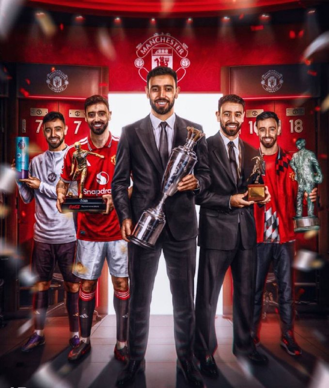 منچستر ایران️: 🏆 جوایز فصل برونو فرناندز:🏅بهترین بازیکن فصل لیگ برتر ✅🏅بهترین بازیکن فصل از نگاه FWA (انجمن نویسندگان فوتبال) ✅🏅بهترین
