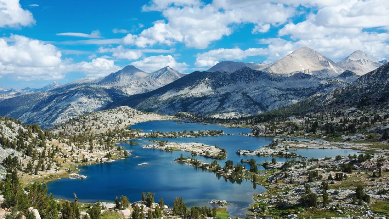 The reward after the climbMarie Lake, John Muir Wilderness near Bishop, California (© Steve Dunleavy/Getty Images)