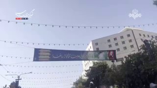 🎦 מצב הרוח של השביל המוביל למקדש האימאם רזא (אס) במקביל לאבל בסוף חודש צפאר