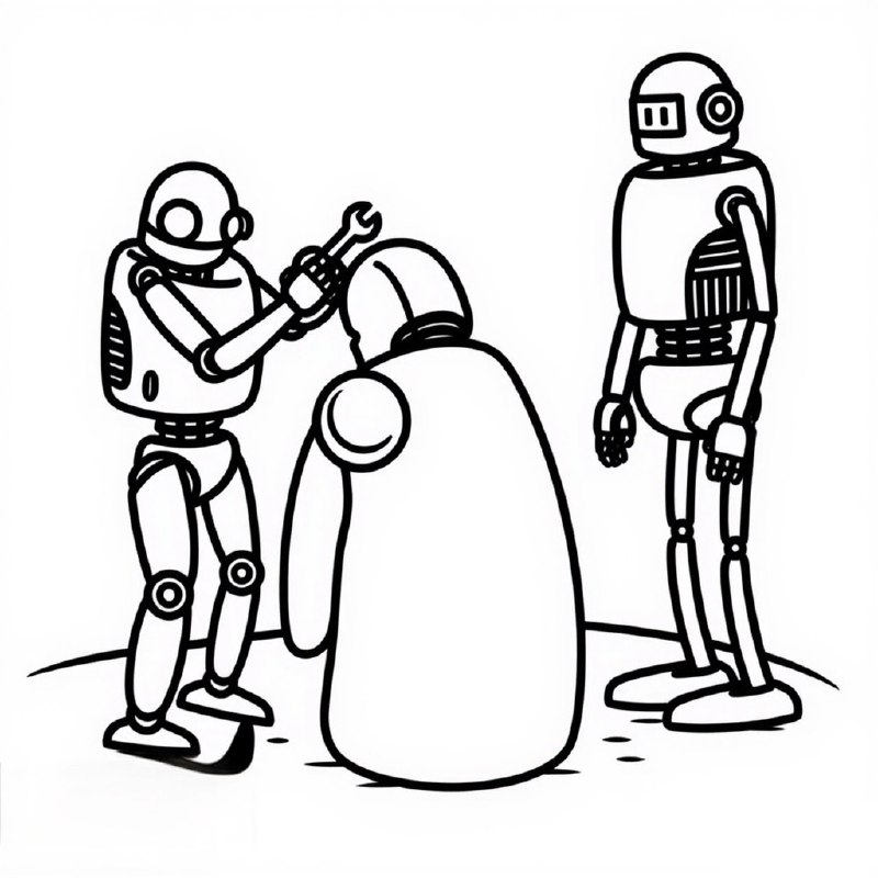 深夜，和@三丰 在……🤔🤖🤔