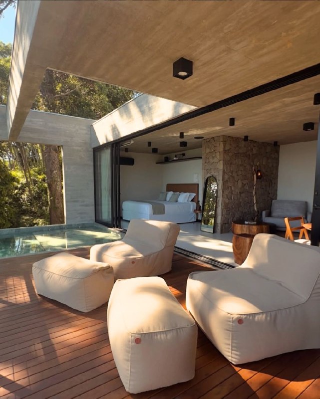 concrete glass cabin | Easy Interior Design - изображение 6 - concrete, glass, cabin