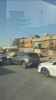 תורי הבנזין נמתחים משעות הבוקר מול התחנות באזור בגדאד - אל-שעב