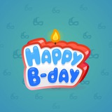 B-Day Candle #185