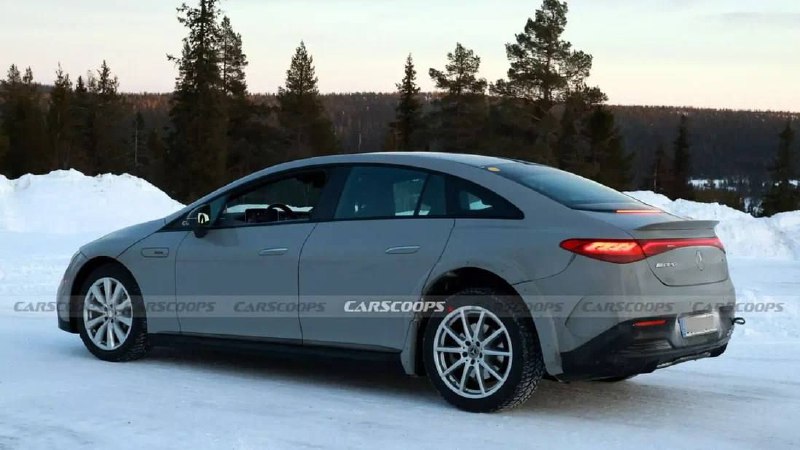 Mercedes-Benz вывел на тесты электрический E-класс 3