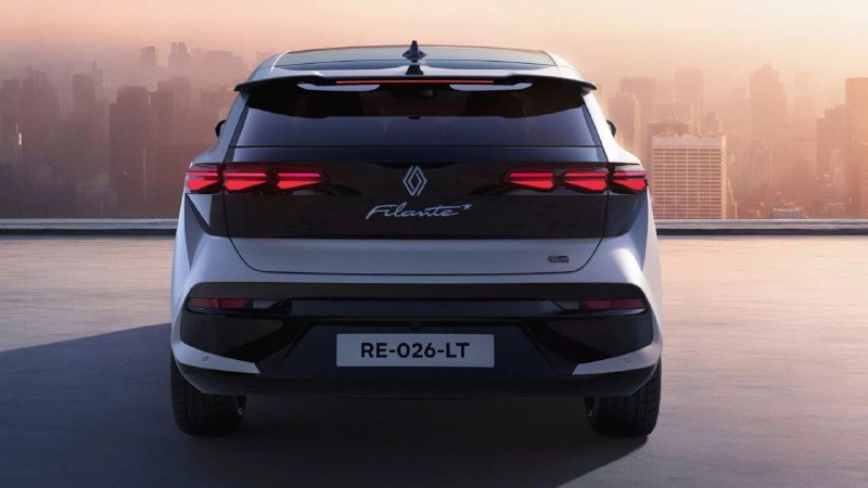 Renault представила премиальный внедорожник Filante на платформе китайской Geely. 6