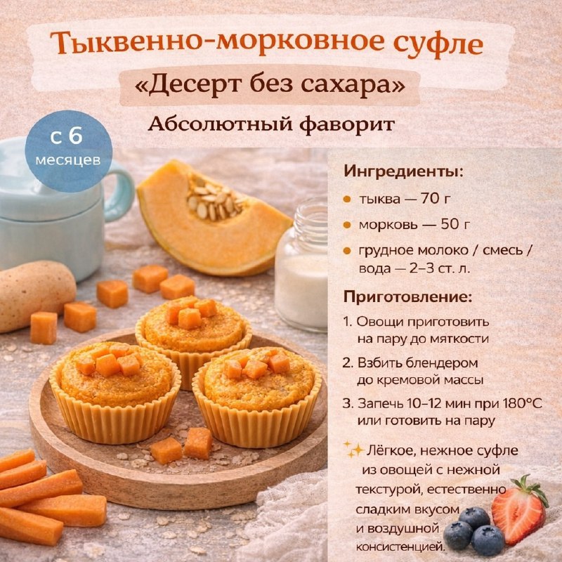 Как заставить детей есть овощи: суфле, которые просят добавку 5