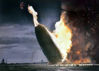 The crash of the Hindenburg airship in 1937.Time Machine | Historical Photo