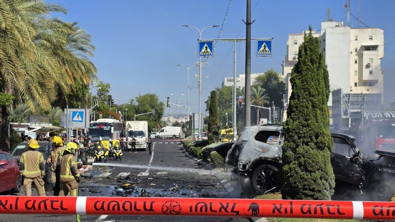 קריית חיים: לוחמי אש פועלים בזירה