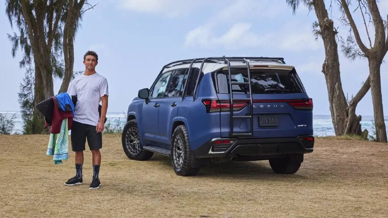 Lexus LX получил спецверсию для сёрферов 2