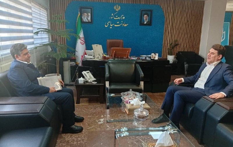 سلام استان | اردبیل: استاندار اردبیل در دیدار با معاون سیاسی وزیر کشور:اردبیل در حوزه مدرسه‌سازی جزو ۱۰ استان برتر کشور است 🔘 استاندار اردبیل