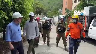 🇮🇱 צוות המשלחת הישראלית בפעילות מיון מבנים בוונצואלה.