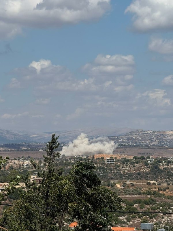 דחוף: הכיבוש פותח בפשיטה על העיר נבטי ומבצע הפצצה בעיירה קנטרה, דרומית ללבנון