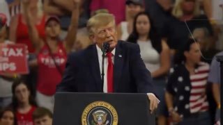 Flash: President Trump: "We're going to come back from Iran, these beautiful ships will pass Cuba. We will make sure that one of them stops about 50 meters from the beach. They will raise their hands - then we will send Sec Rubio to finish the job."