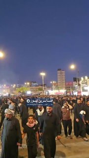 המונים ממשיכים להגיע לנג'ף כדי להשתתף בהלווייתו של האימאם שנהרג