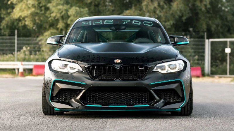 BMW M2 Competition получил обновленную версию Minty Fresh с двигателем 715 л.с. от Manhart 1