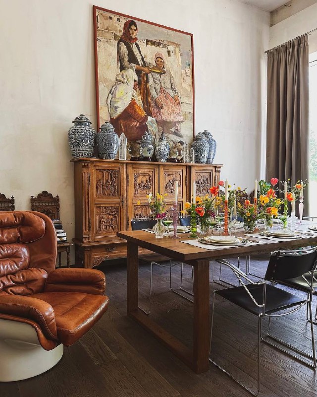 Отдельное удовольствие разглядывать сервировки в этом прекрасном доме. Даниил невероятный эстет и ценитель красивой посуды. Его буфет полон сокрови... - изображение 8 - сет, италия, серия