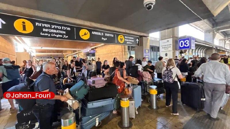 جهان بین‌الملل فوری🌍: اختلال در فرودگان بن‌گوریون برای روز دوم🔹روز گذشته اعتصاب کارگران، فرودگاه بن‌گوریون را به تعطیلی کشاند و امروز نیز هرج 