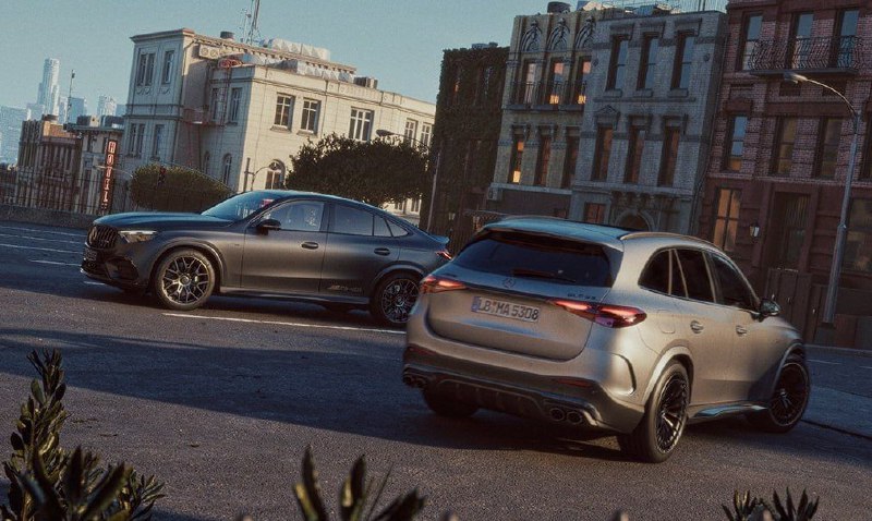 Заряженный Mercedes GLC впервые получил дрифт-режим 3