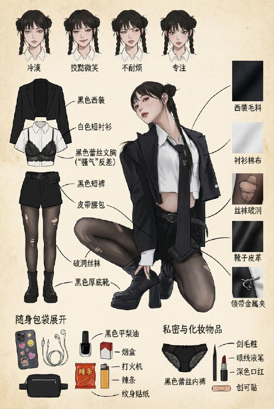 【停不下来，真的根本停不下来…】停不下来，真的根本停不下来…最近不知道为什么，突然迷上了一种很怪的画法