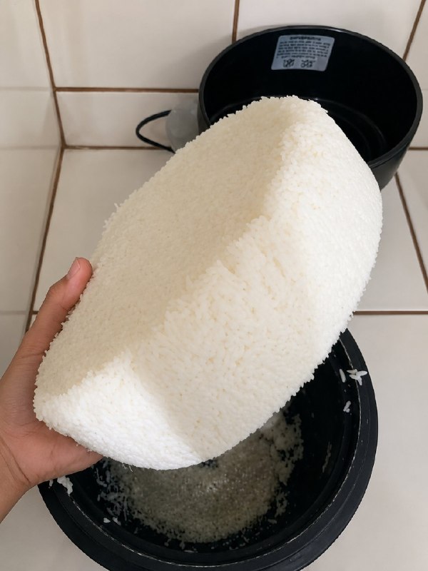 عَبدُل‌ آباد: وقتی مهمون خیلی خیلی رودربایستی دار داری، برنج تصمیم میگیره این شکلی شه@AbdolAbadTel